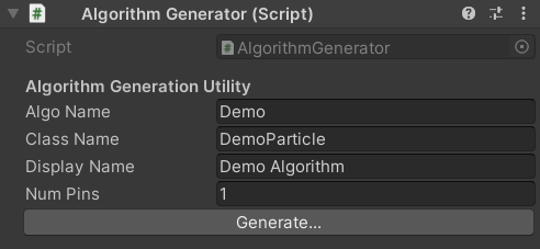 Algorithm Generator