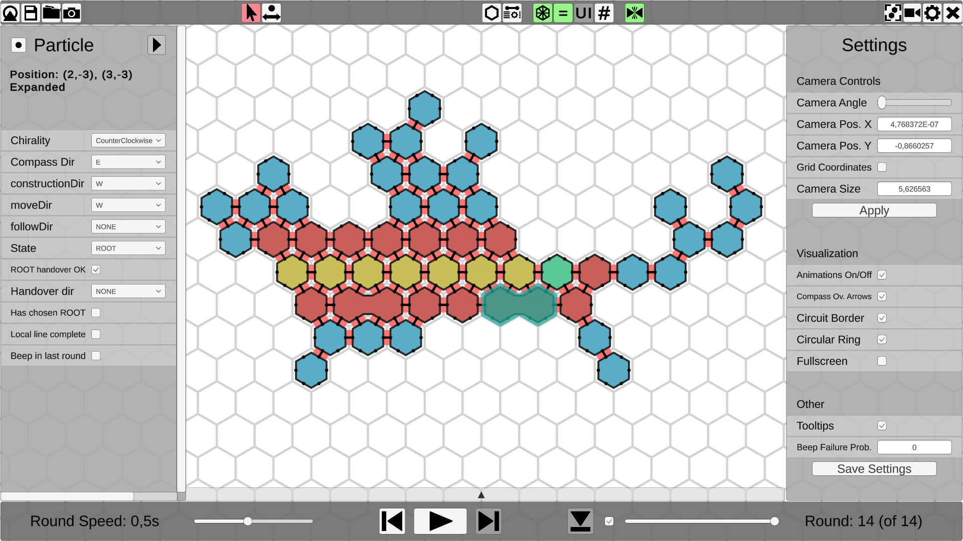 Simulation Mode UI Overview